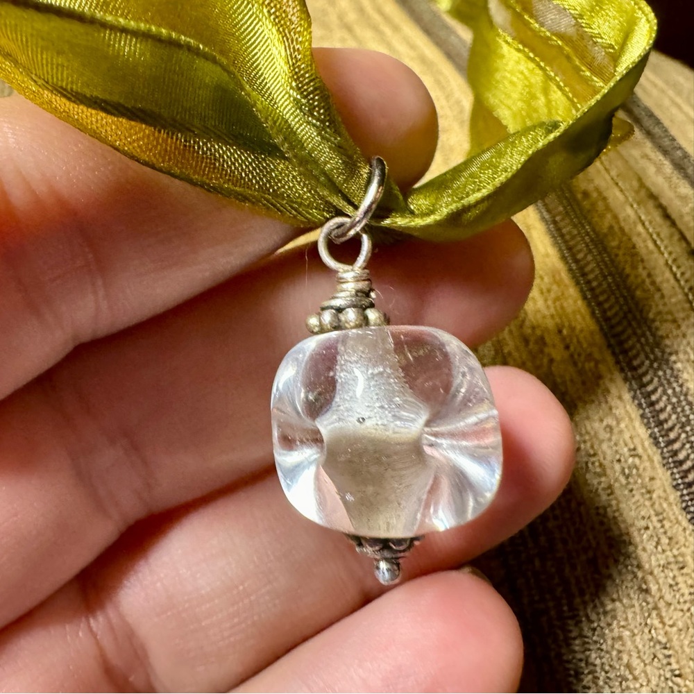Handcrafted Artisan Murano Pendant.